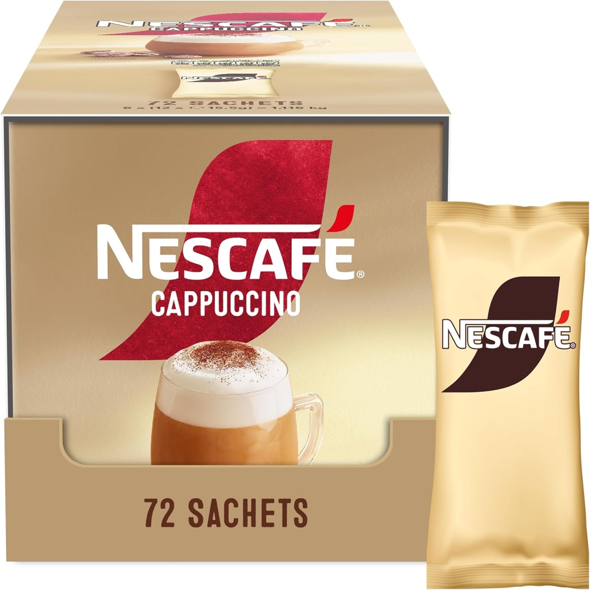 NESCAFÉ Cappuccino Instant Coffee Sachets