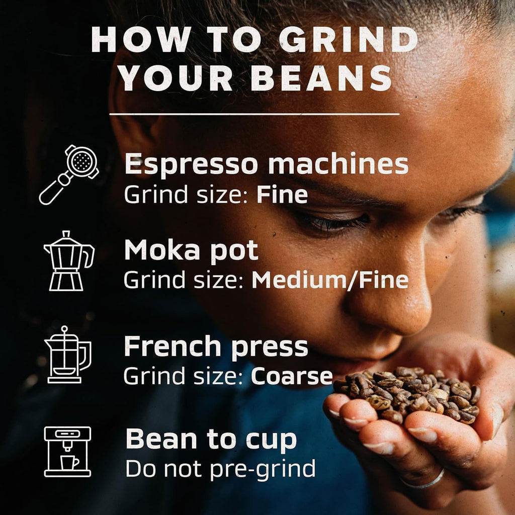 Espresso Blend Coffee Beans 1kg Medium Robusta