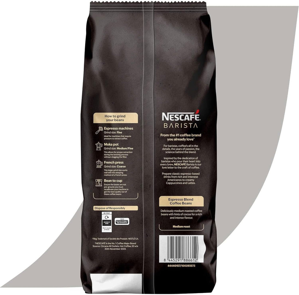 Espresso Blend Coffee Beans 1kg Medium Robusta